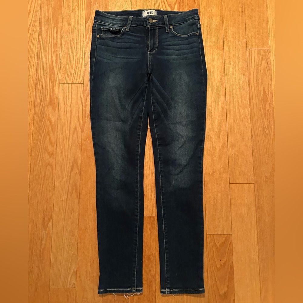 PAIGE Dark Indigo Women's Skinny Jeans